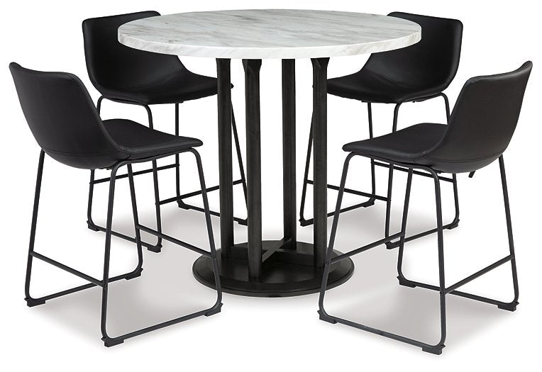 Centiar Counter Height Dining Set - Yulissa Home Furnishings (NJ)