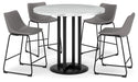 Centiar Counter Height Dining Set - Yulissa Home Furnishings (NJ)