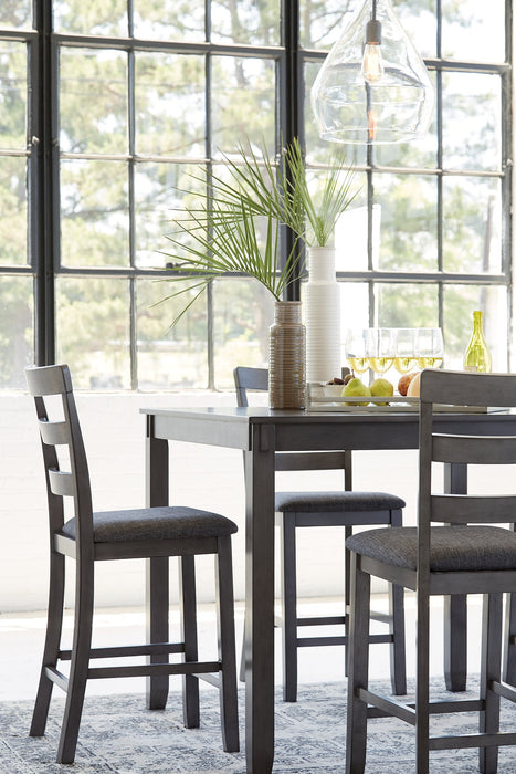 Bridson Counter Height Dining Table and Bar Stools (Set of 5) - Yulissa Home Furnishings (NJ)