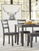 Bridson Dining Table and Chairs with Bench (Set of 6) - Yulissa Home Furnishings (NJ)