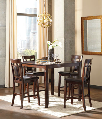 Bennox Counter Height Dining Table and Bar Stools (Set of 5) - Yulissa Home Furnishings (NJ)