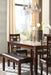 Bennox Dining Table and Chairs with Bench (Set of 6) - Yulissa Home Furnishings (NJ)