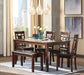 Bennox Dining Table and Chairs with Bench (Set of 6) - Yulissa Home Furnishings (NJ)