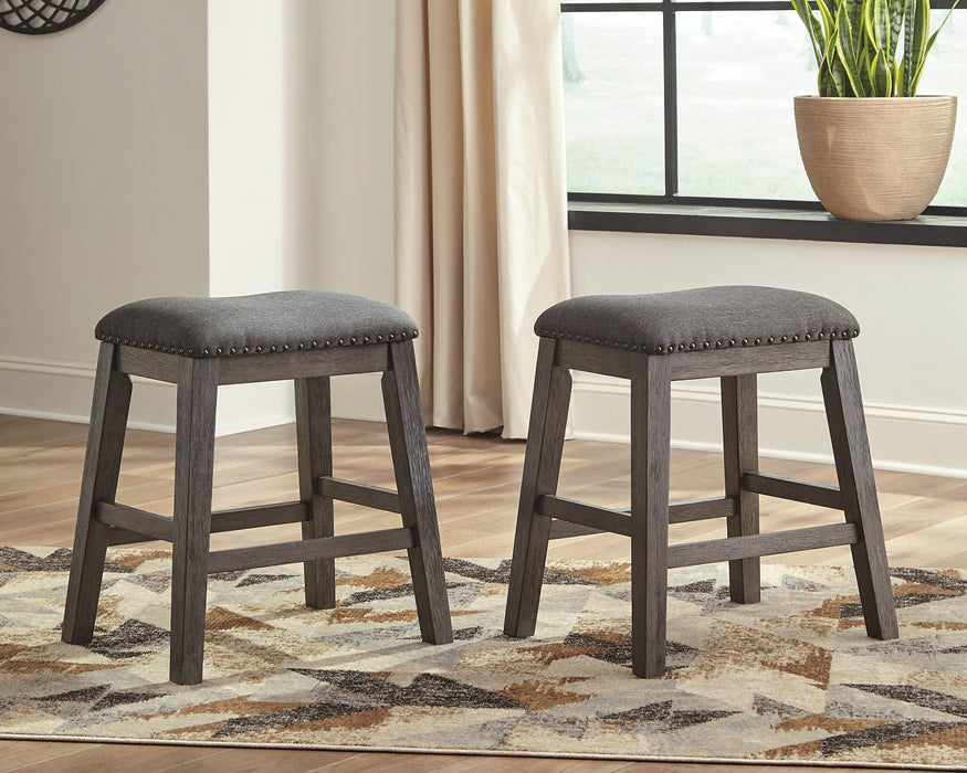 Caitbrook Counter Height Upholstered Bar Stool - Yulissa Home Furnishings (NJ)