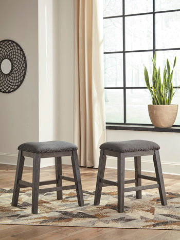 Caitbrook Counter Height Upholstered Bar Stool - Yulissa Home Furnishings (NJ)