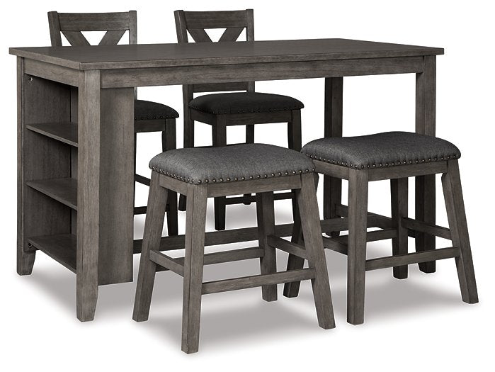 Caitbrook Counter Height Dining Set - Yulissa Home Furnishings (NJ)