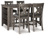 Caitbrook Counter Height Dining Set - Yulissa Home Furnishings (NJ)