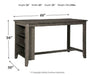 Caitbrook Counter Height Dining Table - Yulissa Home Furnishings (NJ)