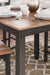 Gesthaven Counter Height Dining Table and 4 Barstools (Set of 5) - Yulissa Home Furnishings (NJ)