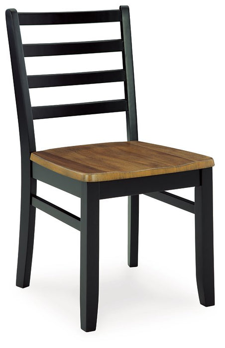 Blondon Dining Table and 4 Chairs (Set of 5) - Yulissa Home Furnishings (NJ)