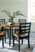 Blondon Dining Table and 4 Chairs (Set of 5) - Yulissa Home Furnishings (NJ)