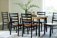 Blondon Dining Table and 6 Chairs (Set of 7) - Yulissa Home Furnishings (NJ)