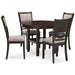 Langwest Dining Table and 4 Chairs (Set of 5) - Yulissa Home Furnishings (NJ)