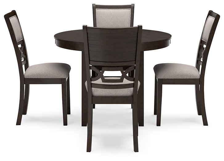 Langwest Dining Table and 4 Chairs (Set of 5) - Yulissa Home Furnishings (NJ)