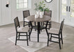 Corloda Counter Height Dining Table and 4 Barstools (Set of 5) - Yulissa Home Furnishings (NJ)