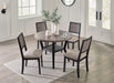 Corloda Dining Table and 4 Chairs (Set of 5) - Yulissa Home Furnishings (NJ)