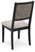 Corloda Dining Table and 4 Chairs (Set of 5) - Yulissa Home Furnishings (NJ)