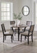 Corloda Dining Table and 4 Chairs (Set of 5) - Yulissa Home Furnishings (NJ)