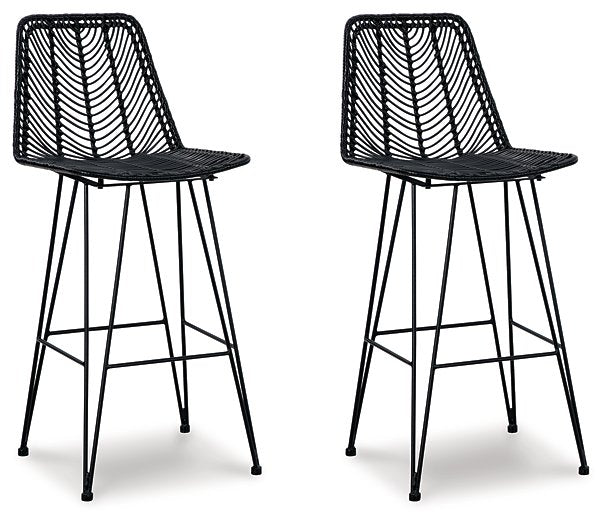 Angentree Bar Height Bar Stool - Yulissa Home Furnishings (NJ)