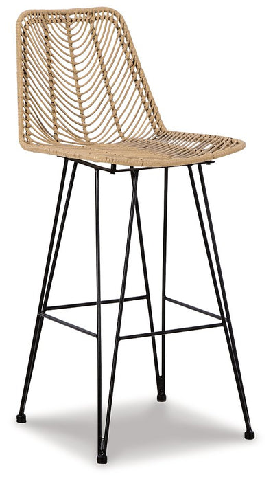 Angentree Bar Height Bar Stool - Yulissa Home Furnishings (NJ)