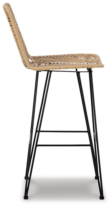 Angentree Bar Height Bar Stool - Yulissa Home Furnishings (NJ)