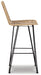 Angentree Bar Height Bar Stool - Yulissa Home Furnishings (NJ)