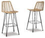 Angentree Bar Height Bar Stool - Yulissa Home Furnishings (NJ)