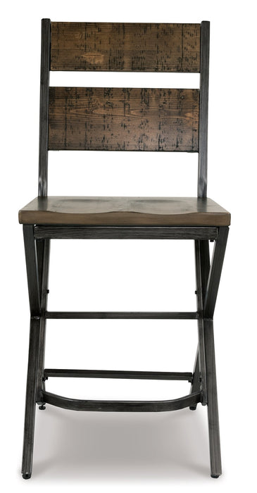 Kavara Counter Height Bar Stool - Yulissa Home Furnishings (NJ)