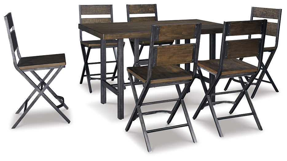 Kavara Counter Height Dining Set - Yulissa Home Furnishings (NJ)