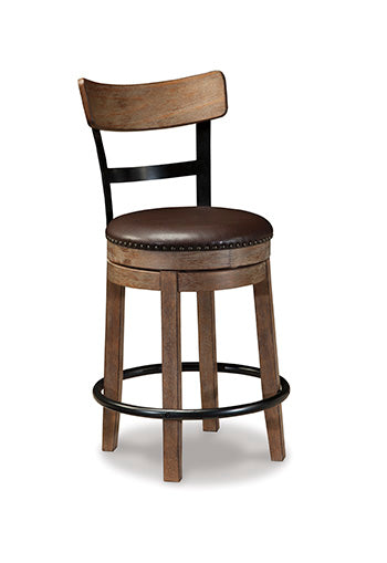 Pinnadel Counter Height Bar Stool - Yulissa Home Furnishings (NJ)