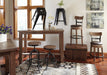 Pinnadel Bar Height Bar Stool - Yulissa Home Furnishings (NJ)