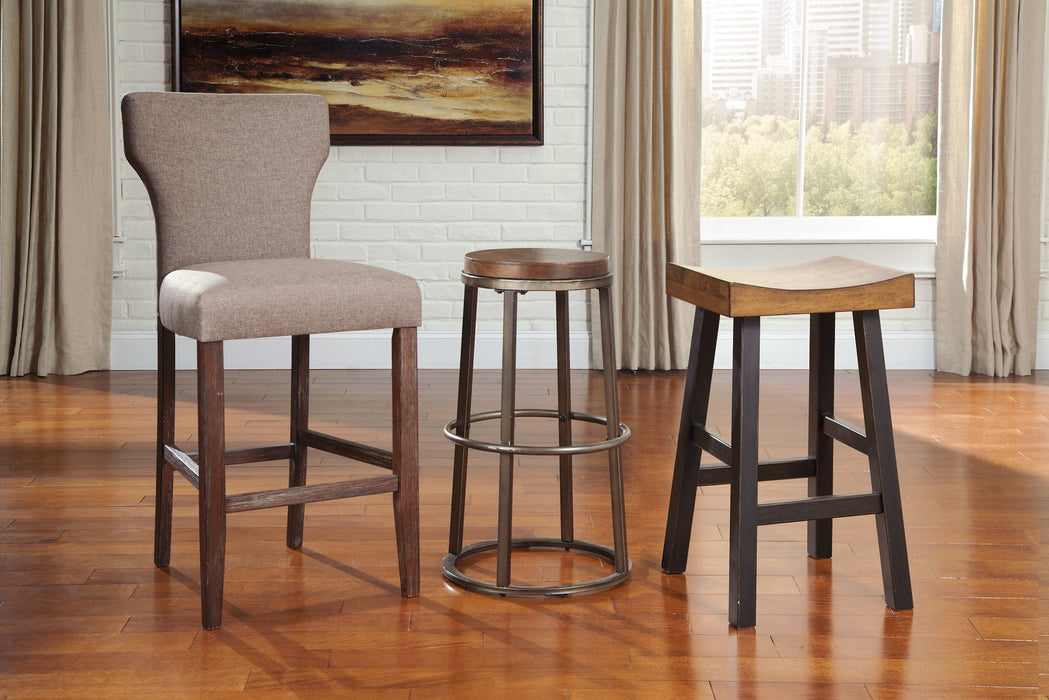 Glosco Bar Height Bar Stool - Yulissa Home Furnishings (NJ)