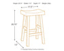 Glosco Bar Height Bar Stool - Yulissa Home Furnishings (NJ)