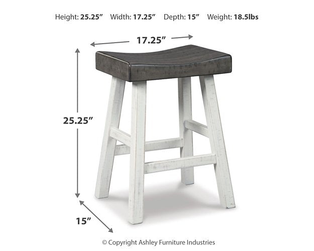 Glosco Counter Height Bar Stool - Yulissa Home Furnishings (NJ)