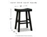 Glosco Pub Height Bar Stool - Yulissa Home Furnishings (NJ)