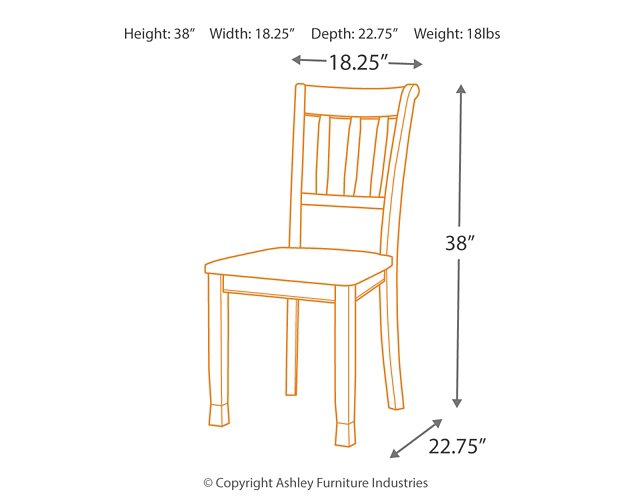 Owingsville Dining Chair Set - Yulissa Home Furnishings (NJ)