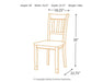 Owingsville Dining Chair Set - Yulissa Home Furnishings (NJ)