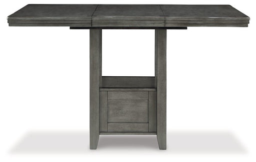 Hallanden Counter Height Dining Extension Table - Yulissa Home Furnishings (NJ)