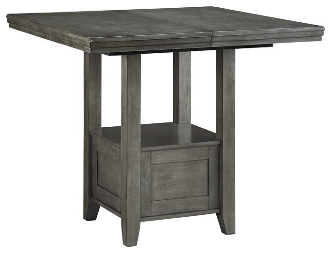 Hallanden Counter Height Dining Extension Table - Yulissa Home Furnishings (NJ)