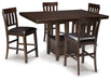 Haddigan Counter Height Dining Set - Yulissa Home Furnishings (NJ)