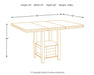 Haddigan Counter Height Dining Set - Yulissa Home Furnishings (NJ)