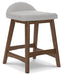 Lyncott Counter Height Bar Stool - Yulissa Home Furnishings (NJ)