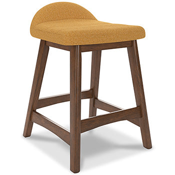 Lyncott Counter Height Bar Stool - Yulissa Home Furnishings (NJ)