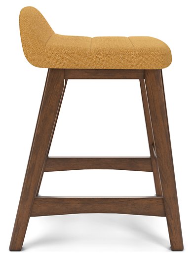 Lyncott Counter Height Bar Stool - Yulissa Home Furnishings (NJ)