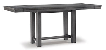 Myshanna Counter Height Dining Extension Table - Yulissa Home Furnishings (NJ)