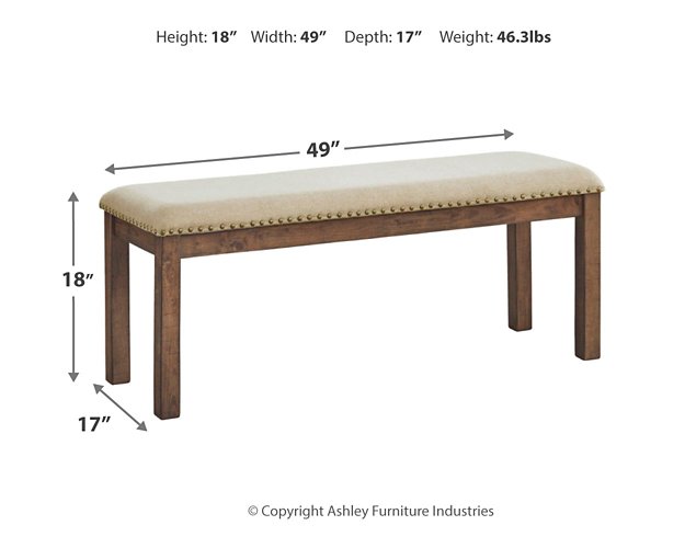 Moriville Dining Bench - Yulissa Home Furnishings (NJ)