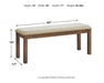 Moriville Dining Bench - Yulissa Home Furnishings (NJ)