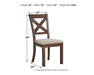 Moriville Dining Chair - Yulissa Home Furnishings (NJ)