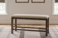 Moriville Counter Height Dining Bench - Yulissa Home Furnishings (NJ)