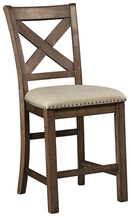 Moriville Counter Height Bar Stool - Yulissa Home Furnishings (NJ)